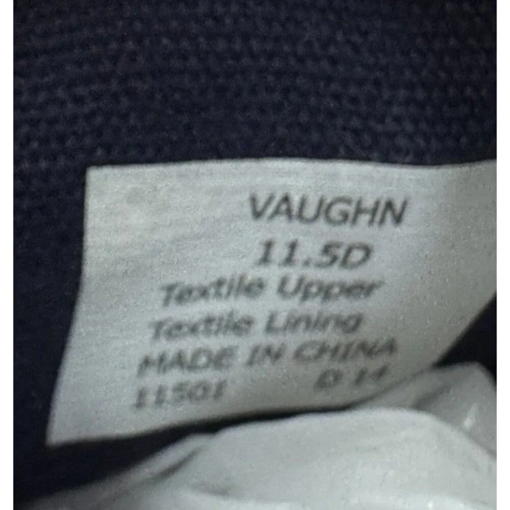 Polo Ralph Lauren Vaughn Mens Sneakers Size 11.5 D Cream Canvas Casual Shoes